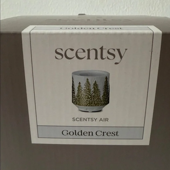 Scentsy Golden Crest Air Freshener - Silver and Gold - Picture 2 of 4
